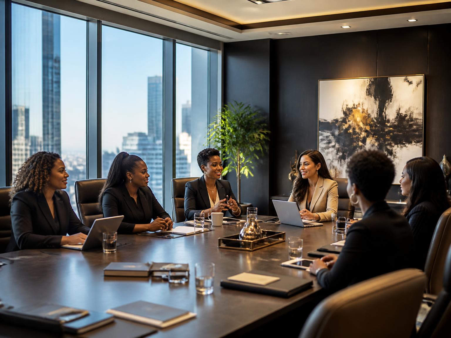 A woman technology professional at work